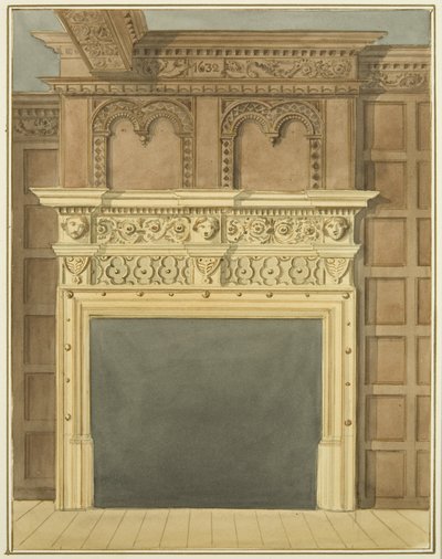 Bacalık ve lambri, 1632 tarihli, St Nicholas Caddesi