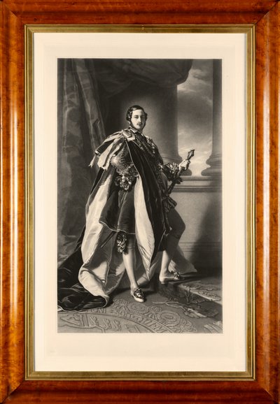 Ekselansları Prens Consort (mezzotint) by Thomas Lewis Atkinson