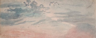 Gökyüzü Çalışması, No.3 by Thomas Lindsay