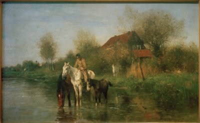 Sudaki atlar by Thomas Ludwig Herbst