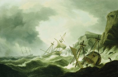 Bir Gemi Enkazı, by Thomas Luny