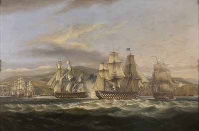 .HANIM. Kaledonya ve H.M.S. Boyne, Fransız filosunu Toulon