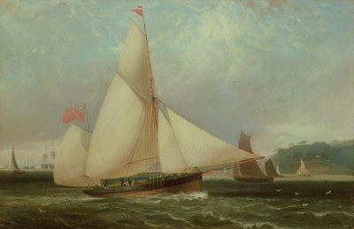 12. Norfolk Dükü Yat Arundel by Thomas Luny