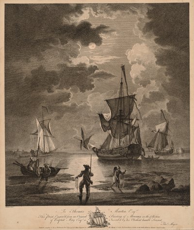 Ay Işığında Deniz Manzarası by Thomas Major