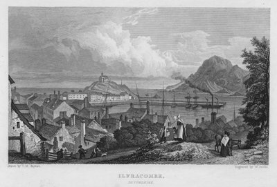 Ilfracombe, Devonshire (gravür) by Thomas Mann (after) Baynes