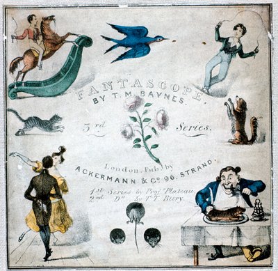 Bir Fantascope için talimat kitapçığı, 1833. by Thomas Mann Baynes