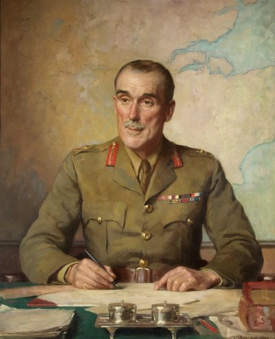Tuğgeneral John Hay Beith (takma adı: Ian Hay) (tuval üzerine yağlı boya) by Thomas Martine Ronaldson