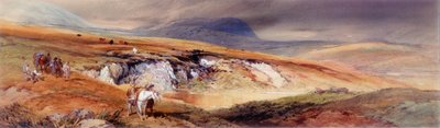 Bir Yayla Manzarası (gövde rengi) by Thomas Miles II Richardson