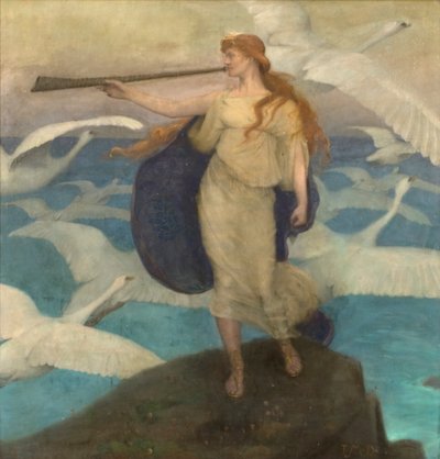 Kışın Habercisi by Thomas Millie Dow
