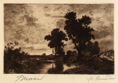 (Landscape) by Thomas Moran