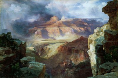 Doğanın Mucizesi by Thomas Moran