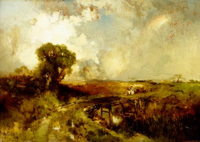 Bir Yaz Duşu, 1878 by Thomas Moran