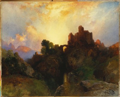 Kaledonya, Sert ve Vahşi, 1919 by Thomas Moran