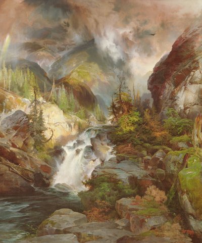 Dağın Çocukları, 1867 by Thomas Moran