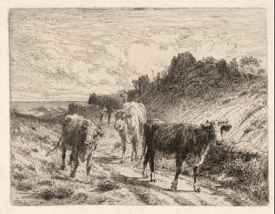 inekler by Thomas Moran