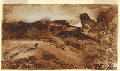 Çizim, Çölde, Arizona, 1878 by Thomas Moran