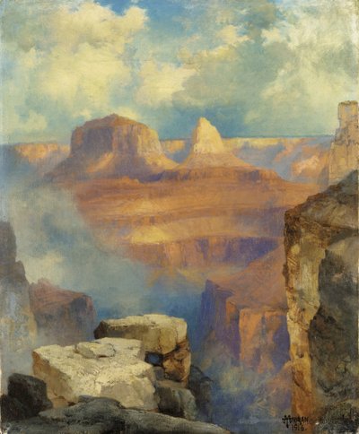 Büyük Kanyon, 1916 by Thomas Moran