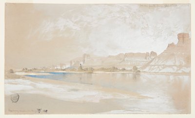 Feribottan Yeşil Nehir, Wyoming Bölgesi by Thomas Moran