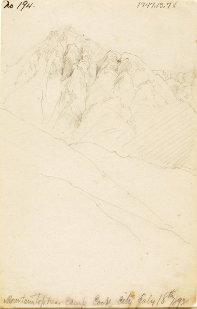 Soda Butte Deresi Kampında, Cook City by Thomas Moran