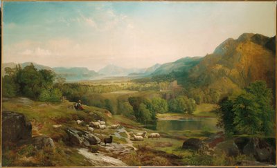 Sürüye Bakmak, c.1867 by Thomas Moran