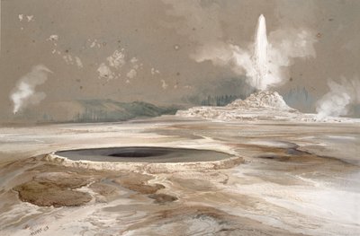 Sabah Zaferi Havuzu, 1873 by Thomas Moran
