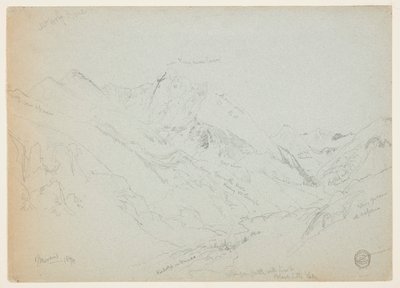 Kutsal Haç Dağı by Thomas Moran