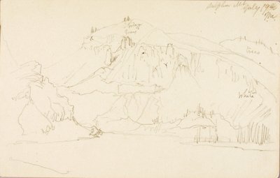 Kükürt Dağı by Thomas Moran