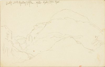 Sülfür Dağı, Yellowstone by Thomas Moran