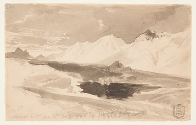 Arkansas Bölünmesi by Thomas Moran