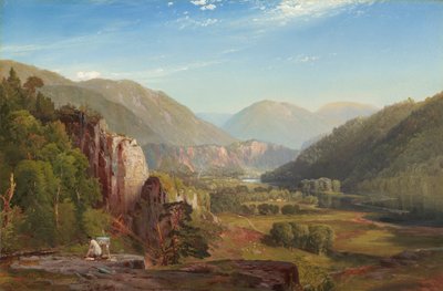 Juniata, Akşam, 1864 by Thomas Moran