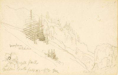 Yellowstone Parkı, Altın Kapı by Thomas Moran