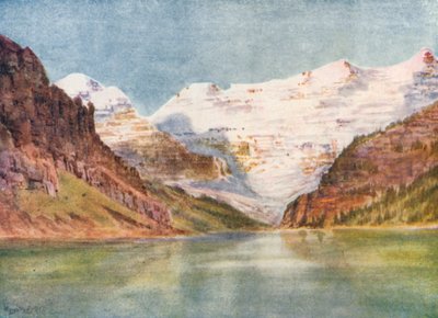 Louise Gölü, Laggan (renkli lito) by Thomas Mower Martin