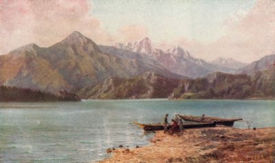 Cascade Dağları (renkli taş) by Thomas Mower Martin