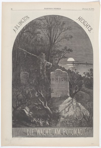 Arlington Tepeleri. Die Wacht. Potomac