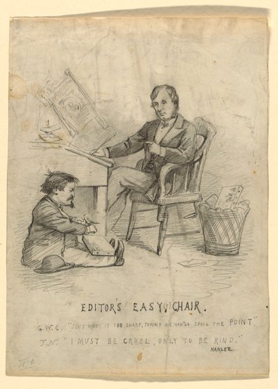 Çizim (ABD), 1870 by Thomas Nast