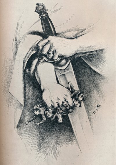 Özgürlük Anarşi Değildir, 1886, 1929 by Thomas Nast