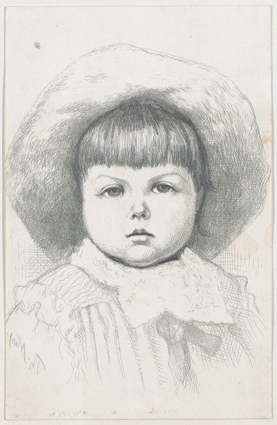 Bir Çocuğun Portresi Cyril Nast, 1879