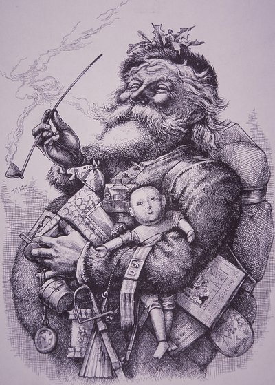 Noel Baba by Thomas Nast