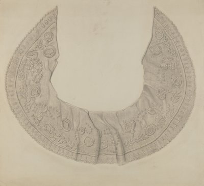 İşlemeli Dantel Yaka by Thomas O