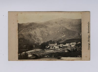 Grange Köprüsü, Borrowdale (s/b fotoğraf) by Thomas Ogle