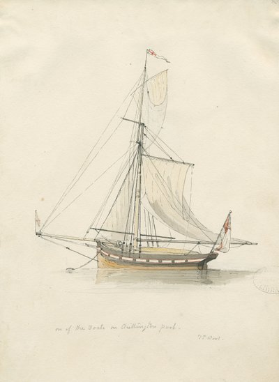 Chillington Park - Havuz: kalem ve sulu boya çizimi, nd [1837-1838] (çizim) by Thomas Peploe Wood