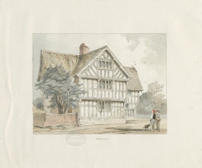 Madeley - Eski Ev: suluboya resim by Thomas Peploe Wood
