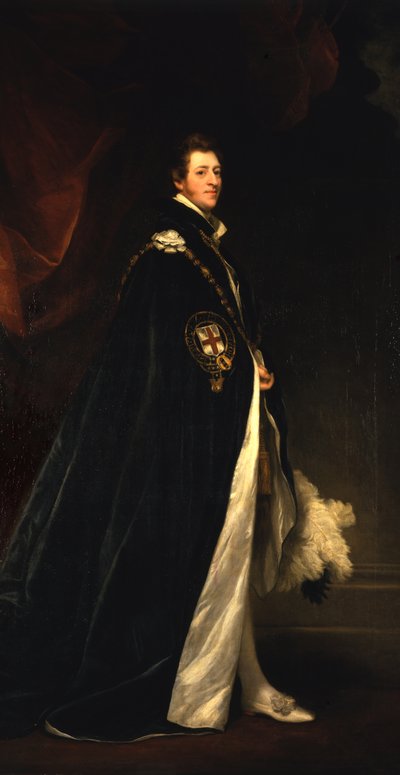 Hugh, Northumberland 3. Duke portresi by Thomas Phillips