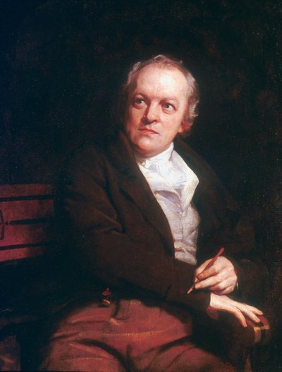 William Blake, İngiliz mistik, şair, sanatçı ve oymacı, 1807 by Thomas Phillips