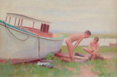 Kum Çapak, ca. 1894. by Thomas Pollock Anshutz