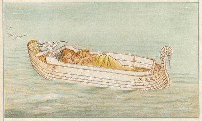 Danae ve Perseus (renkli taş) by Thomas Ralph Spence