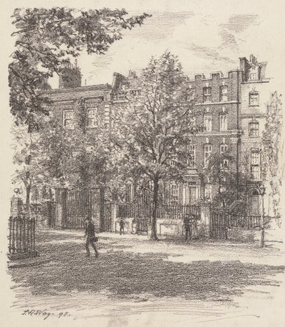 No.4 Cheyne Yürüyüşü, Chelsea by Thomas Robert Way