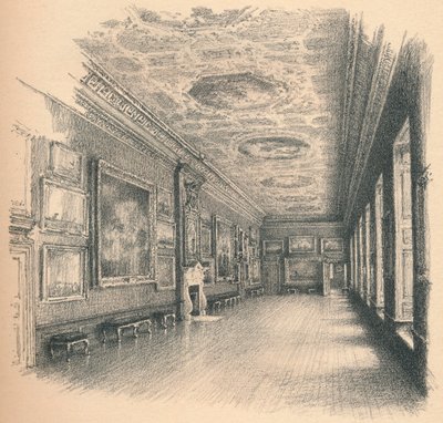 Kings Galerisi, Kensington Sarayı, 1902 by Thomas Robert Way