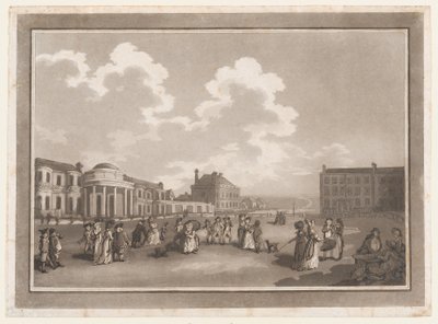 The Steine An Excursion to Brighthelmstone, 1 Haziran 1790., 1 Haziran 1790. Yaratıcılar: Thomas Rowlandson, Samuel Alken. by Thomas Rowlandson, Samuel Alken