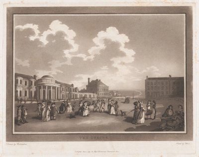 The Steine An Excursion to Brighthelmstone, 1 Haziran 1790., 1 Haziran 1790. Yaratıcılar: Thomas Rowlandson, Samuel Alken. by Thomas Rowlandson, Samuel Alken